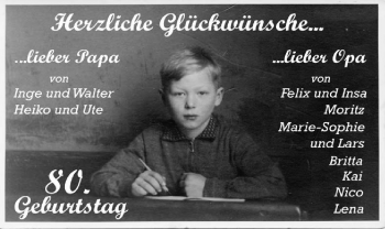 Glückwunschanzeige von Opa und Papa  von Nordwest-Zeitung