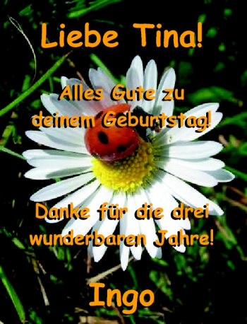 Glückwunschanzeige von Tina  von Nordwest-Zeitung