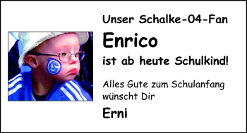 Glückwunschanzeige von Enrico  von Nordwest-Zeitung