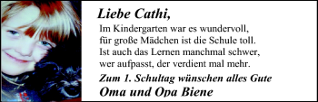 Glückwunschanzeige von Cathi  von Nordwest-Zeitung