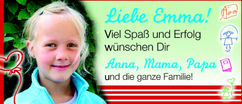 Glückwunschanzeige von Emma  von Nordwest-Zeitung