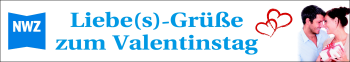 Glückwunschanzeige von NWZ-Grüße zum Valentinstag von Nordwest-Zeitung