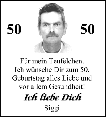 Glückwunschanzeige von Teufelchen  von Nordwest-Zeitung