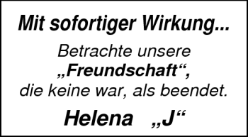 Glückwunschanzeige von Helena  von Nordwest-Zeitung