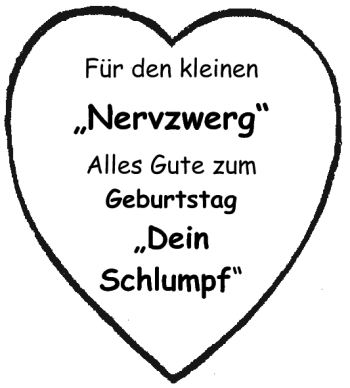 Glückwunschanzeige von Nervzwerg  von Nordwest-Zeitung