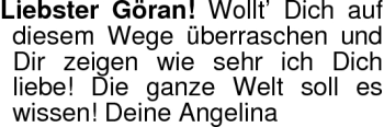 Glückwunschanzeige von Göran  von Nordwest-Zeitung