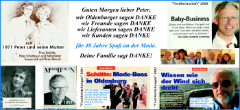 Glückwunschanzeige von Peter  von Nordwest-Zeitung