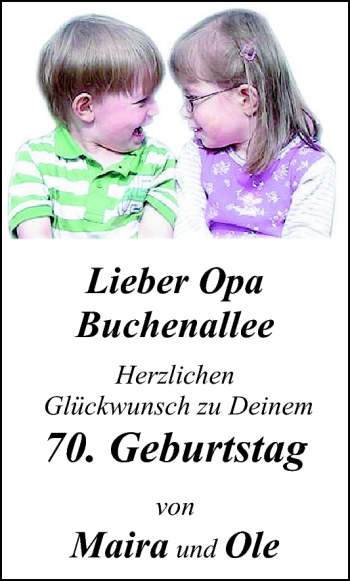 Glückwunschanzeige von Falko  von Nordwest-Zeitung