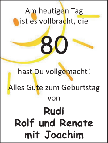 Glückwunschanzeige von Anneliese Huiskens von Nordwest-Zeitung