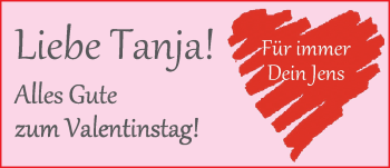 Glückwunschanzeige von Tanja  von Nordwest-Zeitung