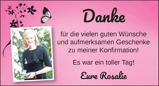 Glückwunschanzeige von Danke   von Nordwest-Zeitung