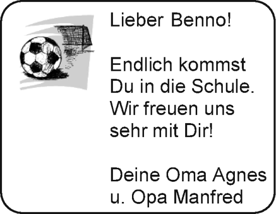 Glückwunschanzeige von Benno  von EZ