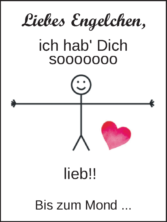 Glückwunschanzeige von   von BM