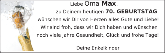 Glückwunschanzeige von Margrit Beekhuis von EZ