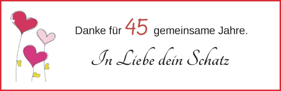 Glückwunschanzeige von Danke  von BM