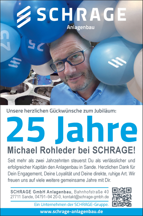 Glückwunschanzeige von Michael Rohleder von BM