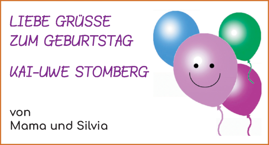 Glückwunschanzeige von Kai-Uwe Stromberg von Nordwest-Zeitung