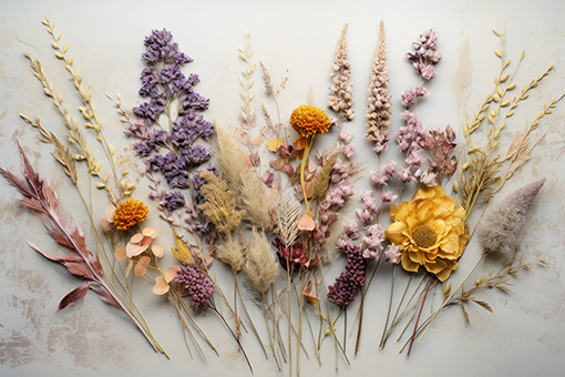 Nachhaltige Trockenblumen und Frühlingsblüher